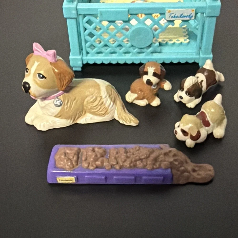 READ 1993 Littlest Pet Shop Beethoven's 2nd Nuzzletime Nursery Kenner Vintage